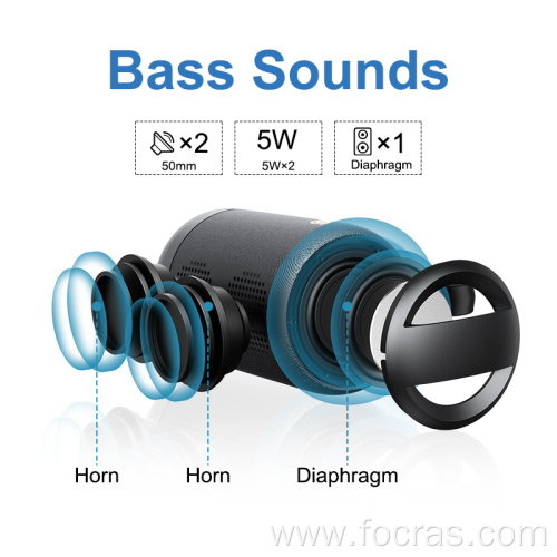 Rechargeable Bluetooth Speaker Powerful Rich Bass Boombox